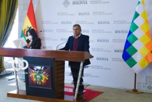Roger Mayta, Canciller de Bolivia