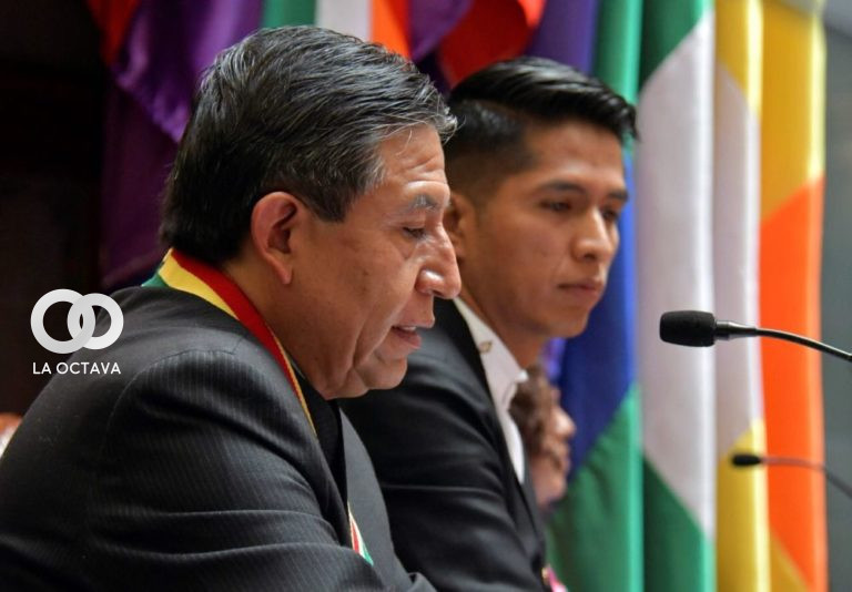 Vicepresidente del MAS afirma que Choquehuanca nunca fue «dirigente sindical» y que su bloque «morirá ahí»