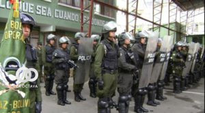Equipamiento para la policía boliviana