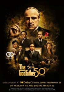 Poster oficial de la película "El Padrino