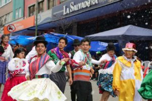 Bailarines del Jisk'a Anata