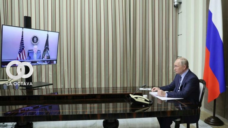 Joe Biden y Vladimir Putin