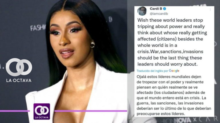 Cardi B, edición foto: Periodista La OctavaBo Sandy Copa