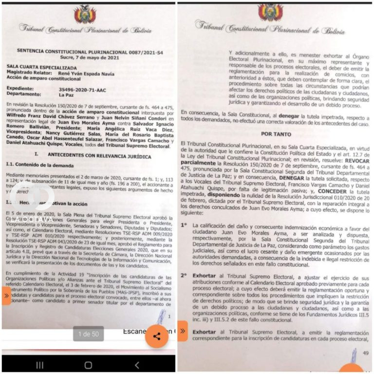 Documento del TCP.