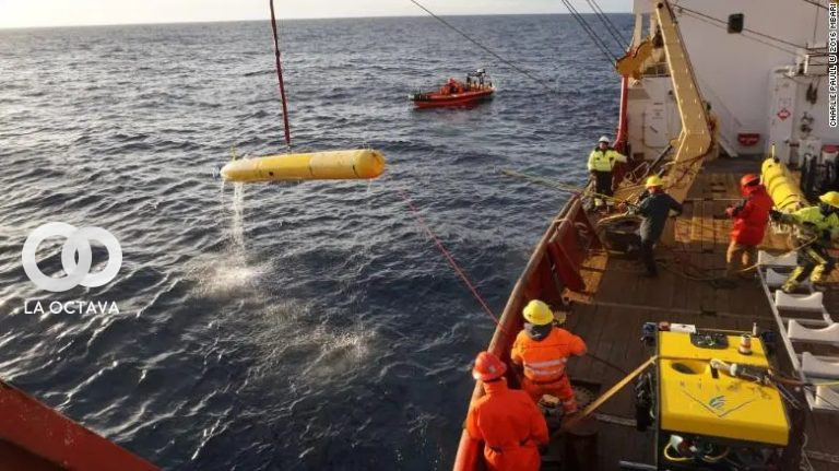 Hallaron agujeros gigantes en el fondo marino del Ártico
