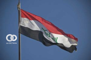 Bandera de Irak.