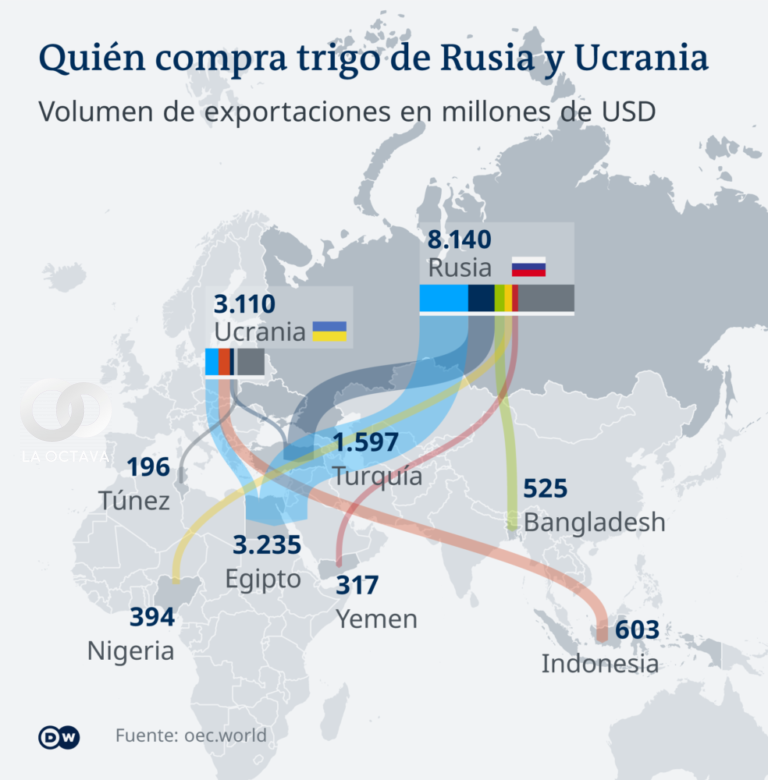 ONU teme que haya hambruna por la guerra de Rusia-Ucrania