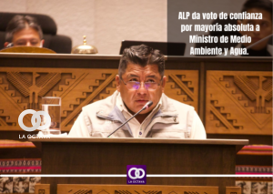 ALP da voto de confianza por mayoria interpelación del Ministro de Medio Ambiente y Agua