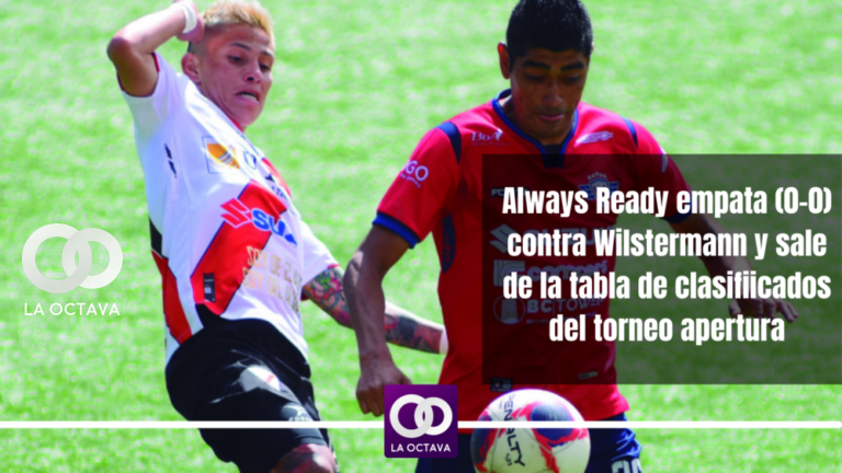 Always Ready contra Wilstermann Fuente: Página Siete