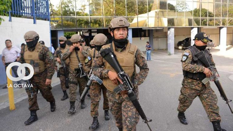 Régimen de excepción en El Salvador.