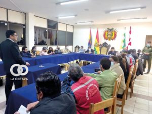 Trabajadores Municipales y la Alcaldía de Sucre