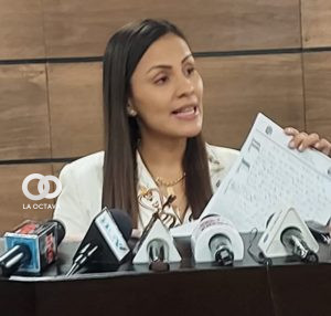 María René Álvarez, Diputada de Creemos.