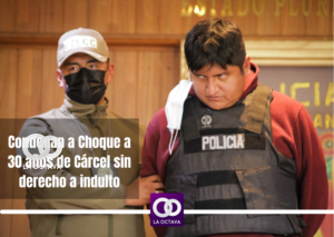 Choque es condenado a 30 años