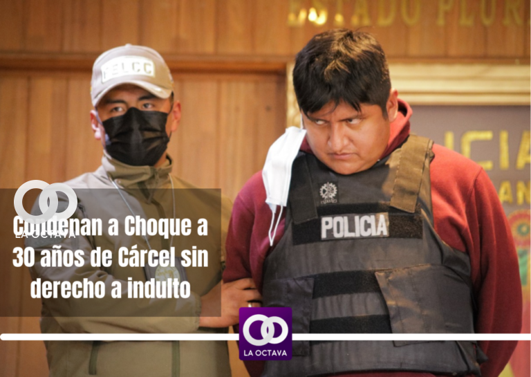 Choque es condenado a 30 años