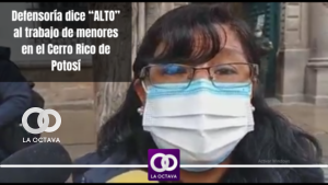 Vilma Martínez, representante de la Defensoría del Pueblo