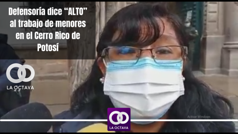 Vilma Martínez, representante de la Defensoría del Pueblo