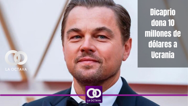 Dicaprio dona 10 millones de dólares a Ucrania