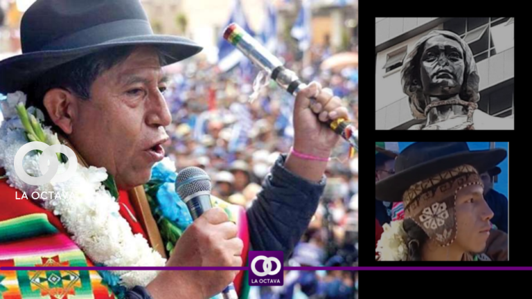 David Choquehuanca defiende a Santiago Mamani
