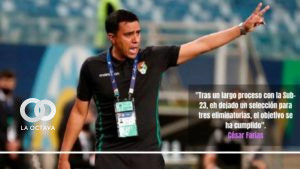 César Farías, Director Técnico de la Selección Boliviana de Fútbol