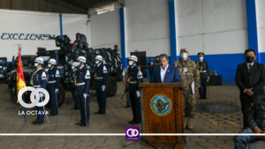 Edmundo Novillo, Ministro de Defensa en la conmemoración de la GADA