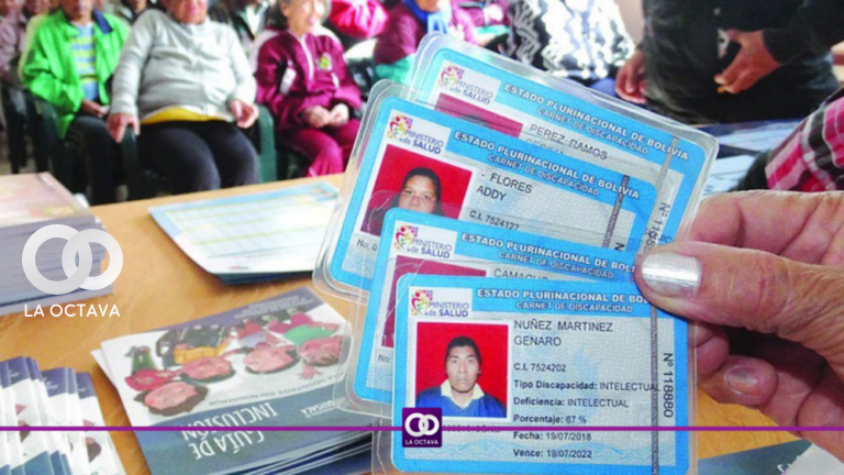 Carnets de personas con discapacidad