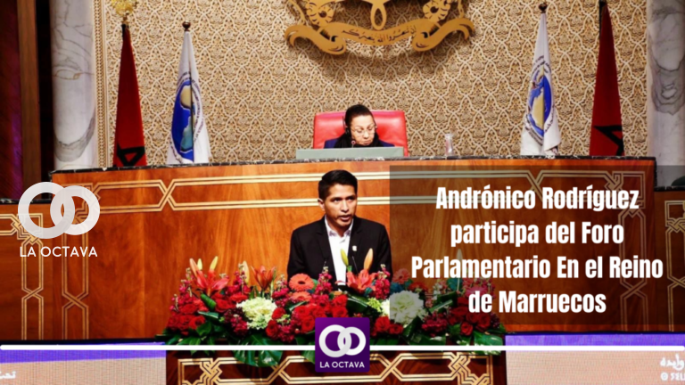 Andrónico Rodríguez participa del Foro internacional de Senados