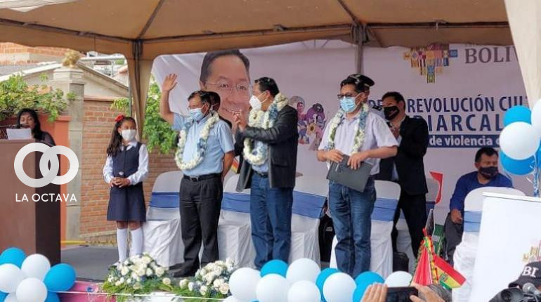 Inauguración de tres Unidades Educativas en Cochabamba