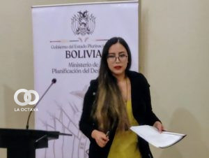 Gabriela Mendoza, Ministra de Planificación del Desarrollo.