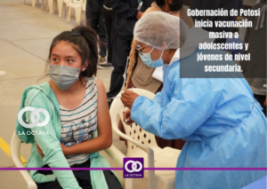 Gobernación de Potosí inicia vacunación masiva a adolescentes y jóvenes de nivel secundaria