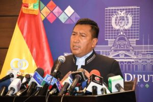Freddy Mamani Laura, Presidente de la Cámara de Diputados.