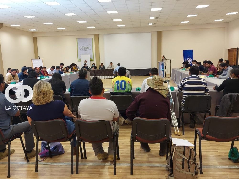 Primer Encuentro Nacional de Víctimas del gobierno de facto en la ciudad de Cochabamba.