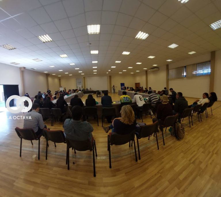 Primer Encuentro Nacional de Víctimas del gobierno de facto en la ciudad de Cochabamba.