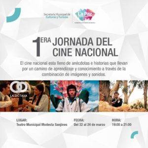 Conversatorios por el Día del Cine Boliviano.