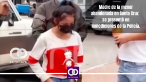 Supuesta madre de la menor Fuente: Red Uno