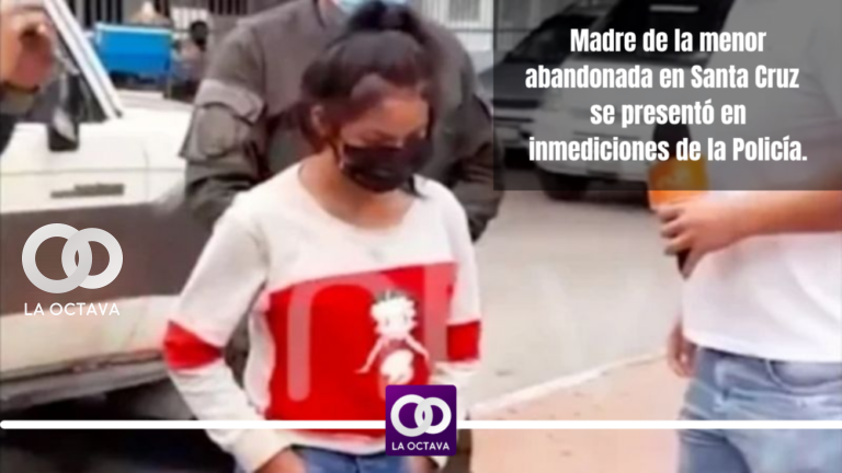 Supuesta madre de la menor Fuente: Red Uno
