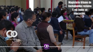 Magisterio Urbano de Cochabamba Fuente: Unitel