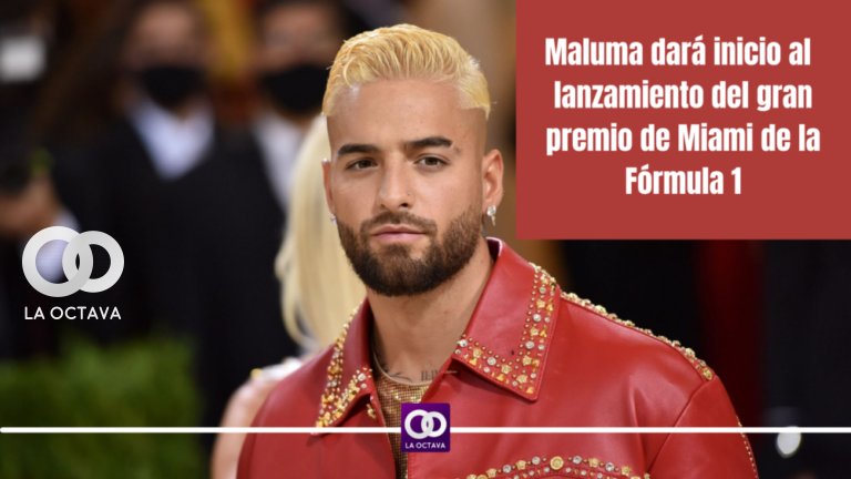 Maluma dará inicio al lanzamiento del gran premio de Miami