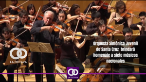 Orquesta Sinfónica Juvenil de Santa Cruz brindará homenaje a siete músicos nacionales