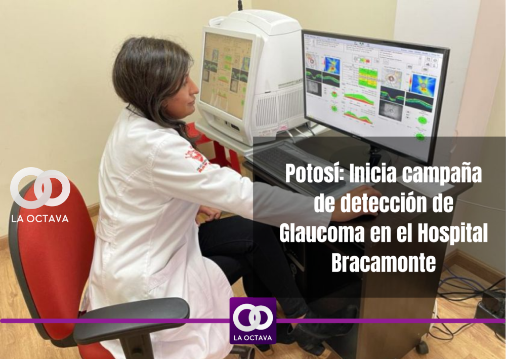 Potosí Inicia campaña de detección de Glaucoma en el Hospital Bracamonte