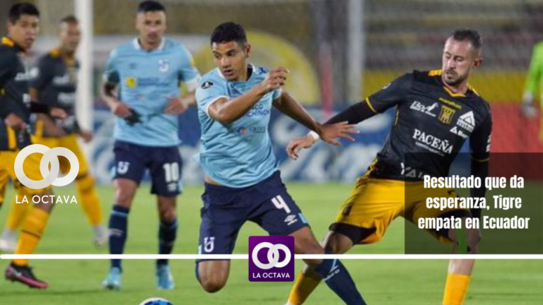 Resultado que da esperanza, Tigre empata en Ecuador
