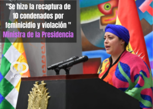 Ministra de la Presidencia