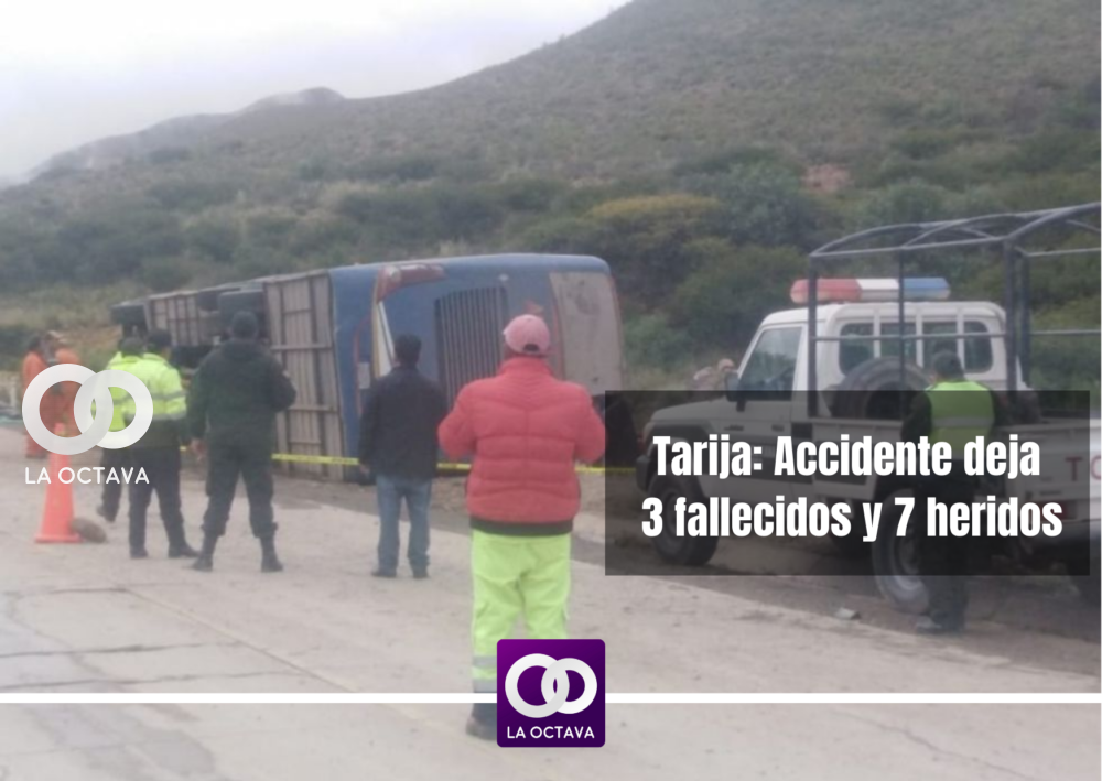 Tarija Accidente deja 3 fallecidos y 7 heridos