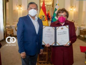 Teresa Subieta, Embajadora del Estado Plurinacional