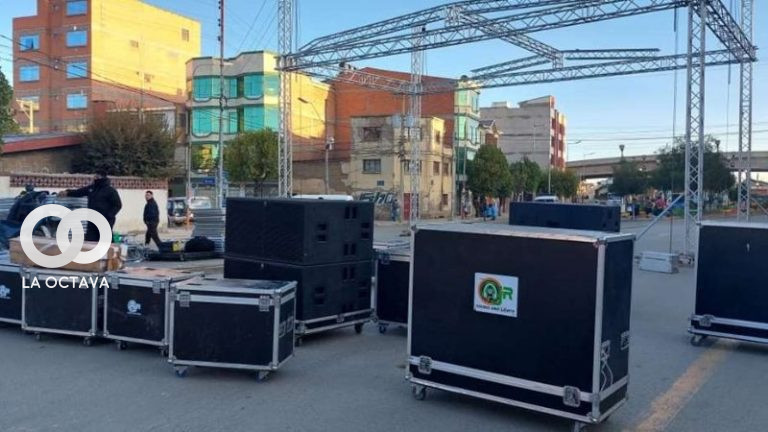 Armado de palco