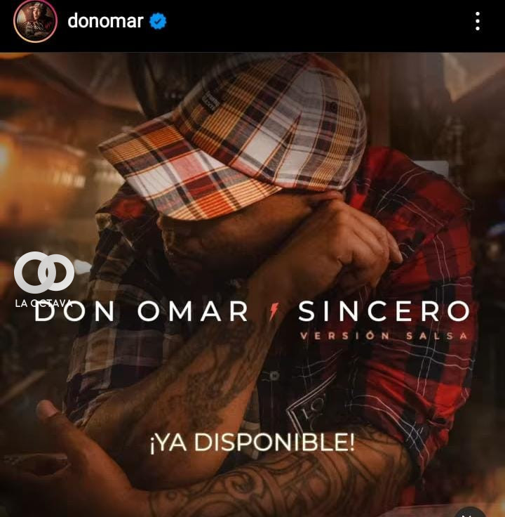 Sincero, el nuevo sencillo de Don Omar