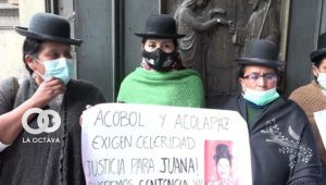 Diputada Acarapi junto a ACOBOL