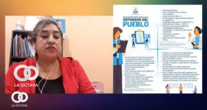 Gladys Alarcón, senadora y parte de la Comisión de Constitución de Derechos Humanos, Legislación y Sistema Electoral