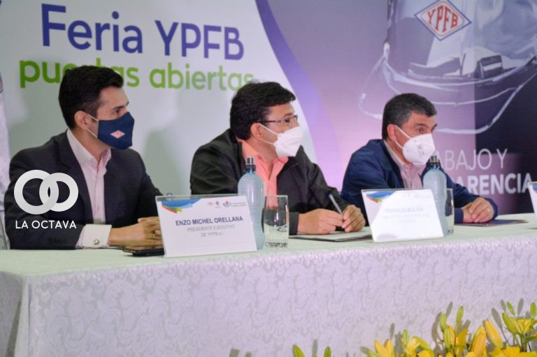 Clausura de la Feria de YPFB