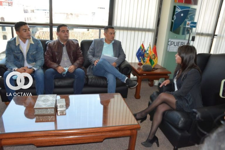 Reunión entre la Defensoría del Pueblo y el Municipio de Cotoca