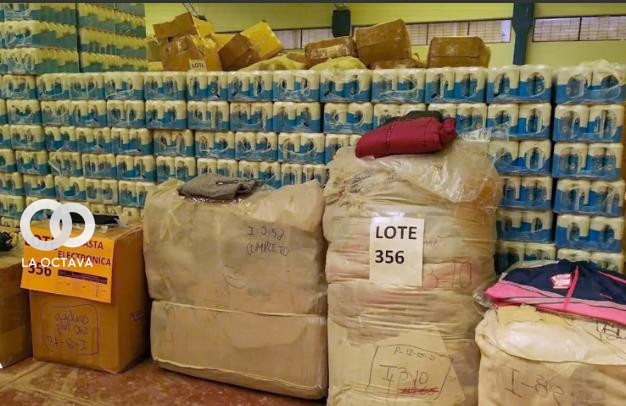 Aduana Nacional de Bolivia, realizó el decomiso de mercadería ilegal 